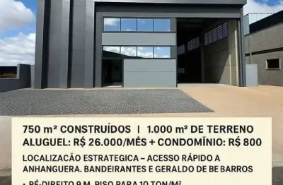 Barracão / Galpão / Depósito para alugar no Água Santa, Piracicaba 