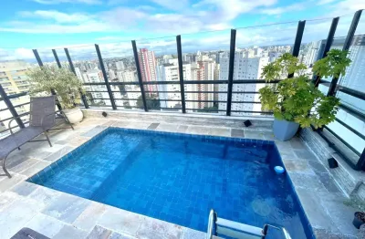 Cobertura linda!! a venda com 220m2, c/ piscina, churrasqueira, ofurô, com 3 dorms, sendo 1 suite, 4