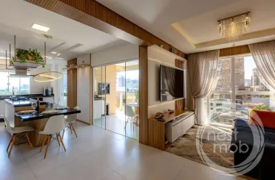 Apartamento com 128.1 m² e 3 suítes à venda em itapema - meia praia a 500 metros do mar.