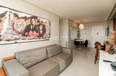 Apartamento - 2 dormitórios - suíte - andar alto - semi-mobiliado - 1 vaga coberta