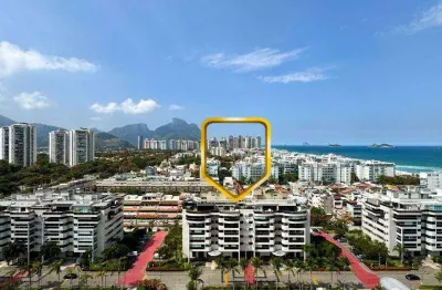 Lindo apartamento decorado por arquiteto 2 quartos à venda, 105 m² por r$ 3.100.000 - barra da tijuca - waterways