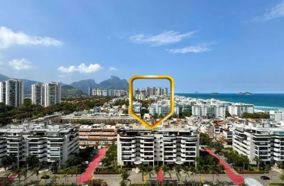 Lindo Apartamento Decorado Por Arquiteto 2 Quartos à venda, 105 m² por R$ 3.100.000 - Barra da Tijuca - Waterways