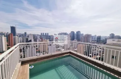 Cobertura com 4 dormitórios com piscina na chácara santo antônio