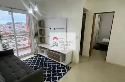 Apartamento semi mobiliado em embu no vista alegre de 2 quartos 1 vaga e sacada.