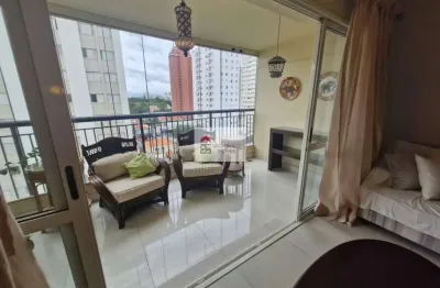 Apartamento mobiliado com 3 dormitórios na chácara santo antônio