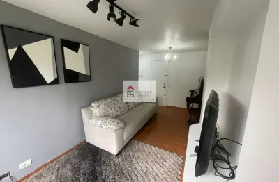 Apartamento para alugar com 43 m³, 1 dormitório, 1 vaga de garagem e salão de festas.