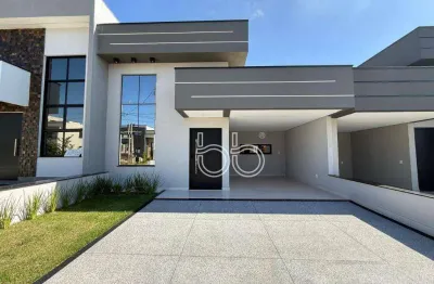 Casa com 3 dormitórios à venda, 140 m² por r$ 1.100.000,00 - condomínio gran reserve - indaiatuba/sp