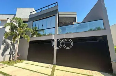 Casa com 3 dormitórios à venda, 267 m² por r$ 2.150.000,00 - condomínio jardim viena - indaiatuba/sp