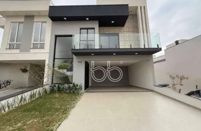 Casa com 3 dormitórios à venda, 181 m² por r$ 1.450.000,00 - condomínio gran reserve - indaiatuba/sp
