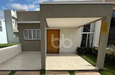 Casa com 3 dormitórios à venda, 105 m² por r$ 910.000,00 - condomínio montreal residence - indaiatuba/sp