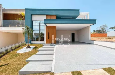 Casa com 3 dormitórios à venda, 202 m² por r$ 1.900.000,00 - condomínio gran reserve - indaiatuba/sp