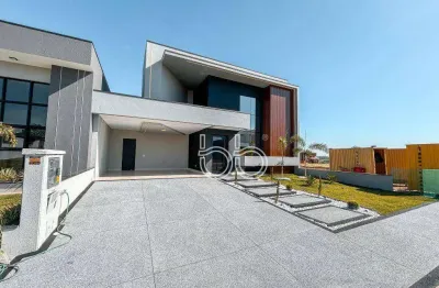 Casa com 3 dormitórios à venda, 212 m² por r$ 2.050.000,00 - condomínio maria cândida - indaiatuba/sp