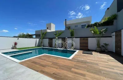 Casa com 3 dormitórios à venda, 328 m² por r$ 3.450.000,00 - condomínio helvetia park ii - indaiatuba/sp