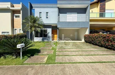 Casa com 4 dormitórios à venda, 256 m² por r$ 2.500.000,00 - condomínio dona lucilla - indaiatuba/sp