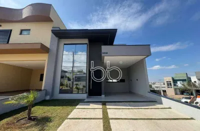 Casa com 3 dormitórios à venda, 155 m² por r$ 1.420.000,00 - condomínio jardim brescia - indaiatuba/sp