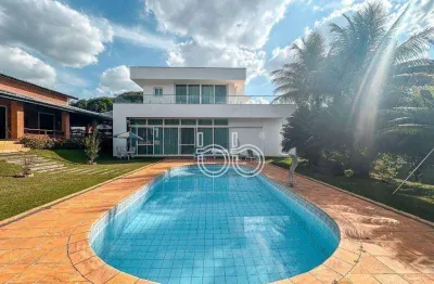 Chácara com 6 dormitórios à venda, 5000 m² por r$ 3.800.000,00 - recanto das flores - indaiatuba/sp