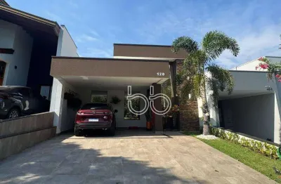 Casa com 3 dormitórios à venda, 130 m² por r$ 1.330.000,00 - condomínio jardim brescia - indaiatuba/sp