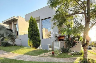 Casa com 3 dormitórios à venda, 247 m² por r$ 2.445.000,00 - condomínio jardim brescia - indaiatuba/sp