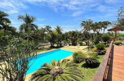 Chácara com 3 dormitórios à venda, 5000 m² por r$ 3.500.000,00 - condominio lagos de shanadu - indaiatuba/sp