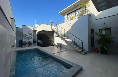 Casa com 3 dormitórios à venda, 270 m² por r$ 2.850.000,00 - condomínio dona lucilla - indaiatuba/sp