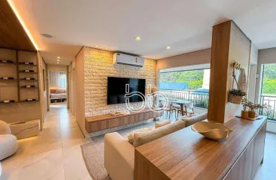 Apartamento com 3 dormitórios à venda, 91 m² por r$ 750.000 - condomínio flora brasilis - indaiatuba/sp