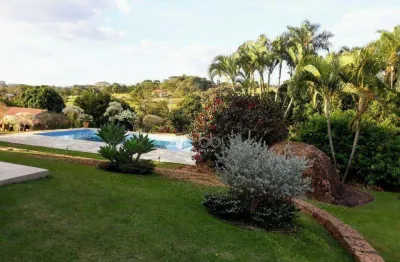 Chácara com 4 dormitórios à venda, 10000 m² por r$ 5.100.000 - condomínio recanto dos pássaros - indaiatuba/sp