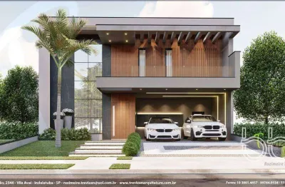 Casa com 4 dormitórios à venda, 300 m² por r$ 4.000.000 - condomínio residencial duas marias - indaiatuba/sp