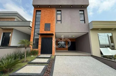 Casa com 3 dormitórios à venda, 220 m² por r$ 1.580.000 - condomínio gran reserve - indaiatuba/sp