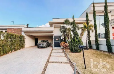 Casa com 3 dormitórios à venda, 180 m² por r$ 1.895.000,00 - condomínio dona lucilla - indaiatuba/sp