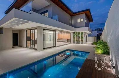 Casa com 5 dormitórios à venda, 560 m² por r$ 6.800.000,00 - condomínio villa dos pinheiros - indaiatuba/sp