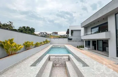 Casa com 3 dormitórios à venda, 387 m² por r$ 4.545.000,00 - condomínio villa dos pinheiros - indaiatuba/sp