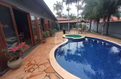 Chácara com 4 dormitórios, 1000 m² - venda por r$ 2.859.000,00 ou aluguel por r$ 15.083,00/mês - condomínio terras de itaici - indaiatuba/sp