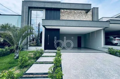 Casa com 3 dormitórios à venda, 196 m² por R$ 1.850.000 - Condomínio Piemonte - Indaiatuba/SP