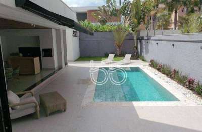 Casa Decorada de luxo com 3 dormitórios à venda, 330 m² por R$ 3.490.000 - Condomínio Helvetia Park - Indaiatuba/SP