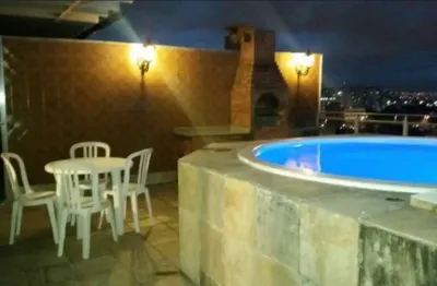 Cobertura para venda em rio de janeiro, praça seca, 3 dormitórios, 3 suítes, 4 banheiros, 2 vagas