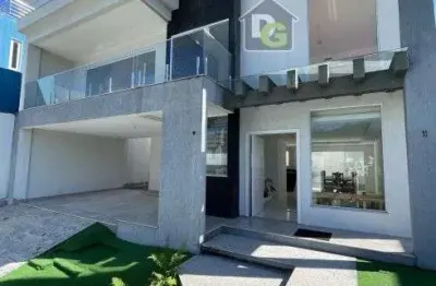 Venda. maria paula. casa em alto padrão. recem construída. duplex. 4 quartos, 3 suítes, gars, lazer