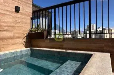 Venda. cobertura duplex. toda reformada & decorada. varanda, 03 quartos sendo 01 suíte, 2 vagas.