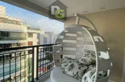 Venda. jardim icaraí. niterói. cobertura espetacular! moderna. frente. sol manhã. 280 m² 3 vagas