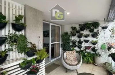 Prédio novo com lazer. excelente planta. sol manhã. frente. varanda, 2 quartos, suíte, gar.