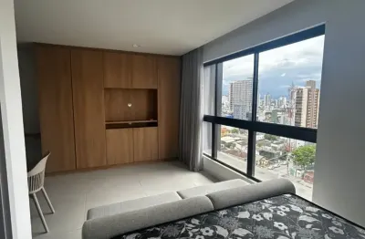 Loft mobiliado e equipado pronto para mora no centro de itajaí