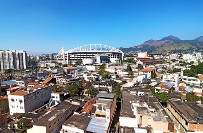 Vendo 2 qts rua luis silva 46 abolição andar alto vista engenhão ideal para investimento