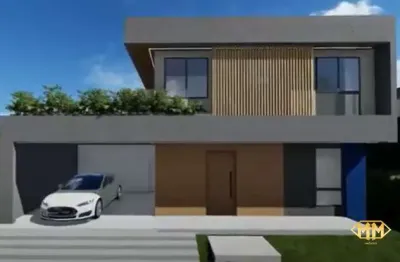 Belíssima residência em construção em localização reservada em santo antônio de lisboa