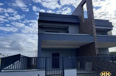 Moderna casa em construção com 03 suítes na região norte de florianópolis