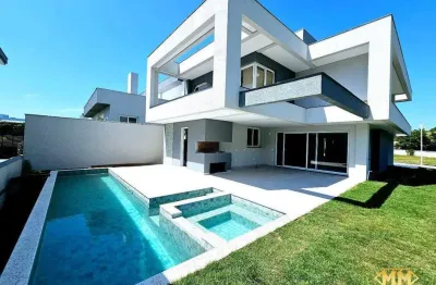 Casa de alto padrão em condomínio na praia dos ingleses disponível para locação anual