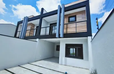 Sobrado exclusivo no são pedro com 160m², churrasqueira e vagas para até 4 carros