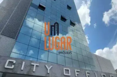 Um lugar imoveis vende sala comercial no edificio city office sem acabamento