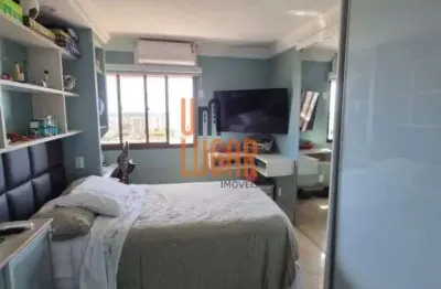 Um lugar imoveis vende: apartamento de 3 suites no ed. atlantis tower, cremacao