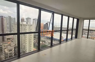 Um lugar imoveis aluga: sala comercial de 35,80m2 no ed. city office, batista campos