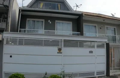 Sobrado com 3 quartos, 180 m², à venda por r$ 990.000 bom jesus - são josé dos pinhais/pr