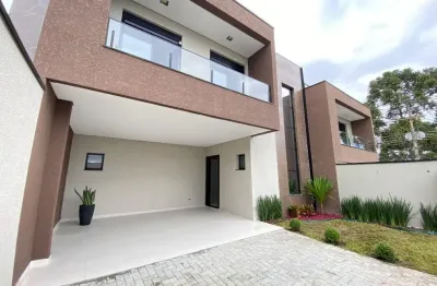 Sobrado com 3 quartos, 141 m², à venda por R$ 950.000 Boneca do Iguaçu - São José dos Pinhais/PR